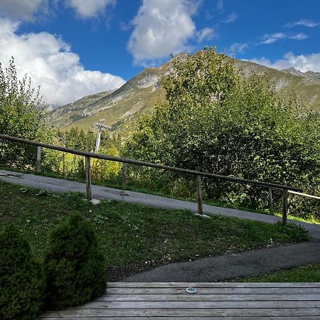 Appartement La Clusaz Avec Terrasse Sur Les Pistes De Ski Manigod Exteriör bild